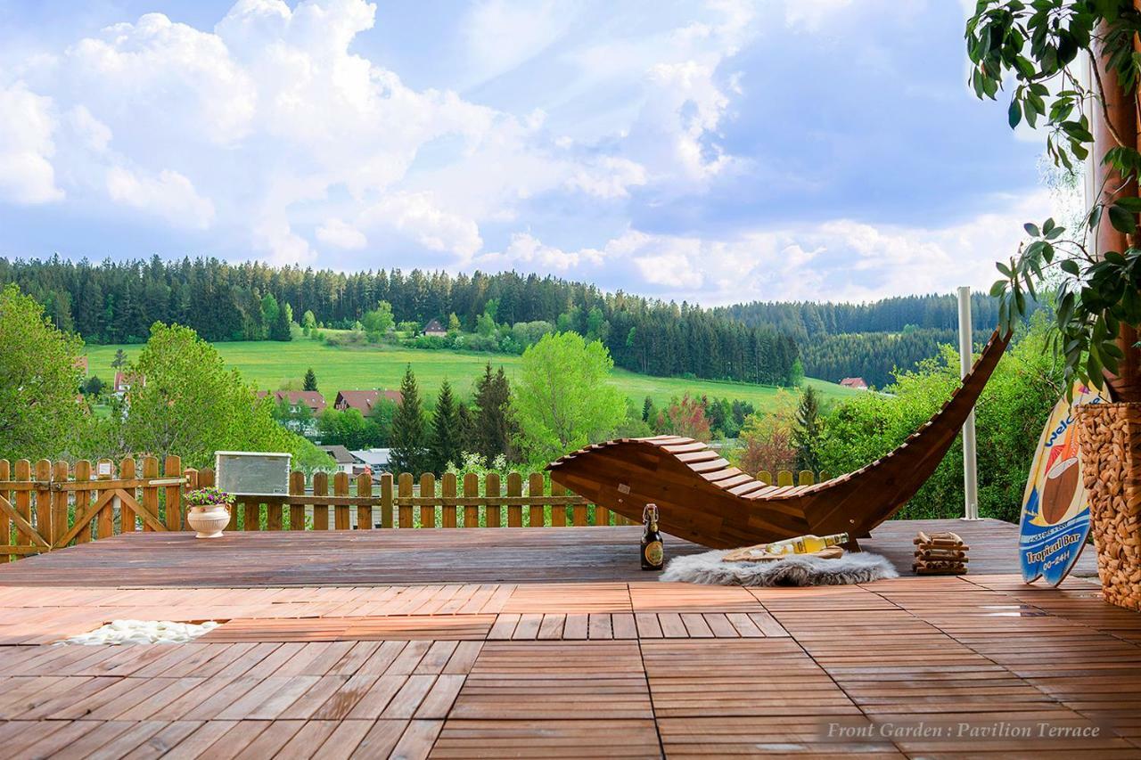 Вилла Entire House In Schwarzwald With Mountain View, Private Gym,Sauna And Garden Unterkirnach Экстерьер фото